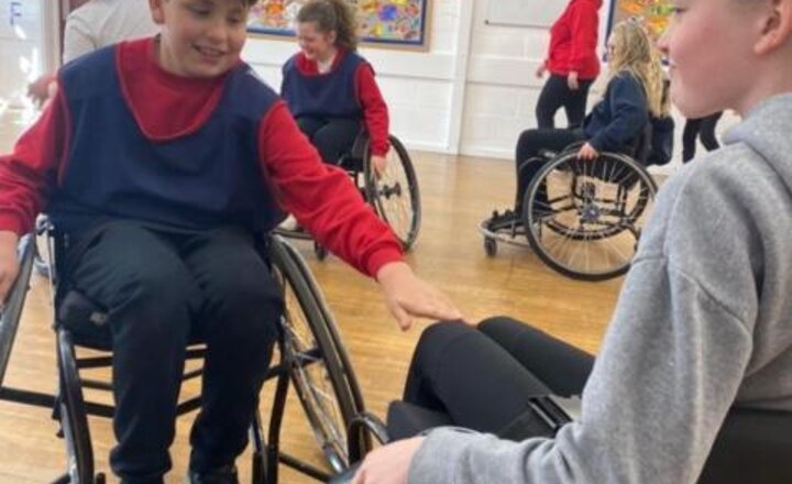 Image of Wheelchair Basketball - Whole School